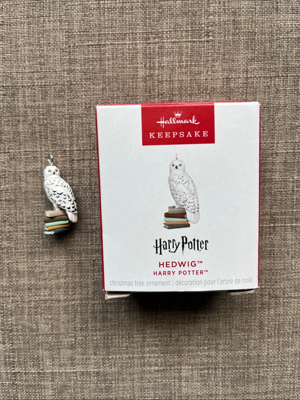 Harry Potter Hedwig Hallmark Keepsake Mini Tiny 1" Ornament